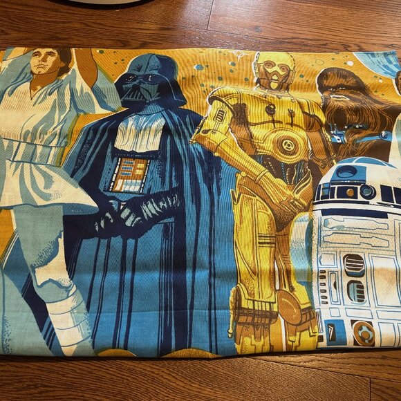 Vintage Star Wars Original 1977 Sears Flat Bed Sheet - Picture 1 of 12